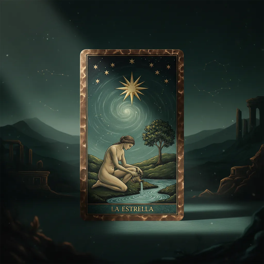 Interpretación de la carta de La Estrella: Significado y simbolismo