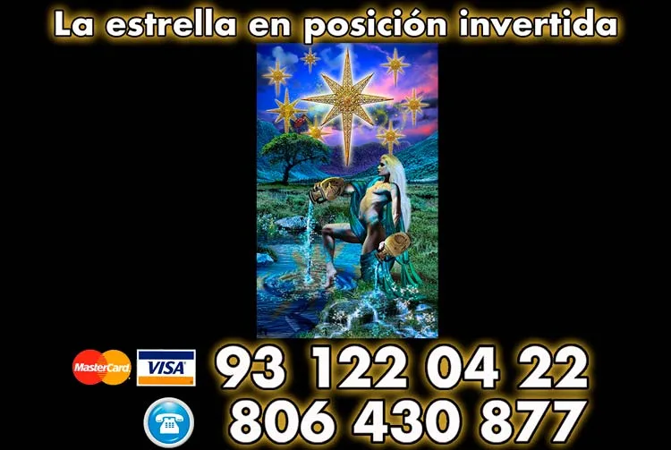 la estrella en posición invertida