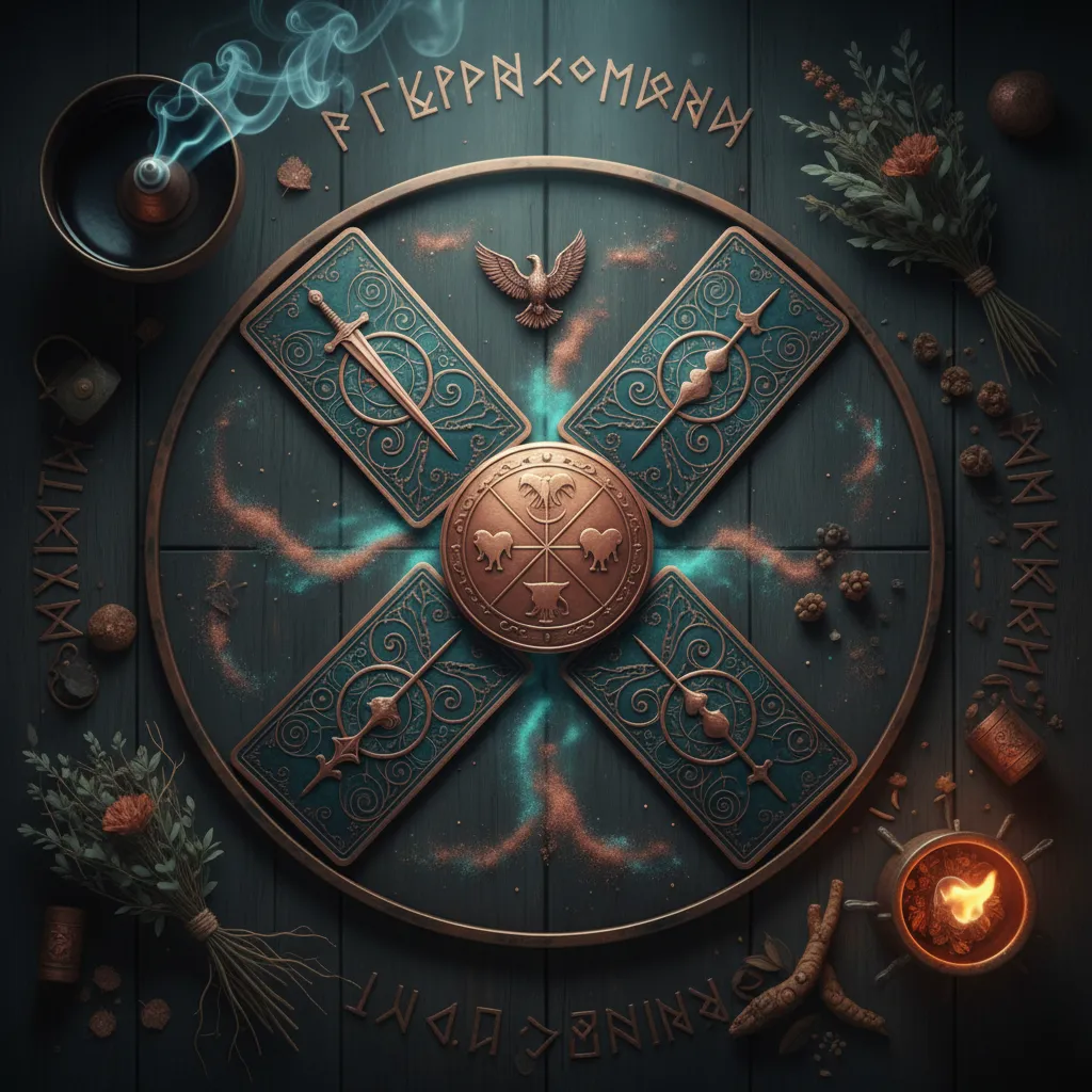 Rueda de la Medicina en el Tarot: Significado y Correspondencias