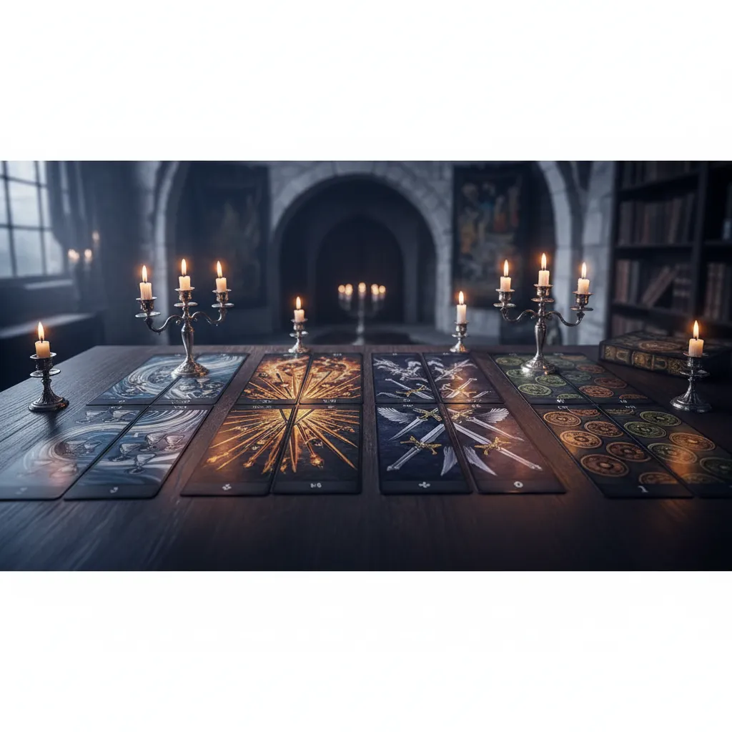 Arcanos Menores en el Tarot: Significado de los 4 Palos