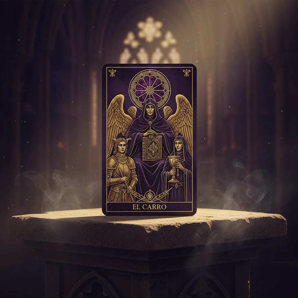 El Carro en el Tarot: ¿Victoria triunfante o símbolo de la Iglesia?