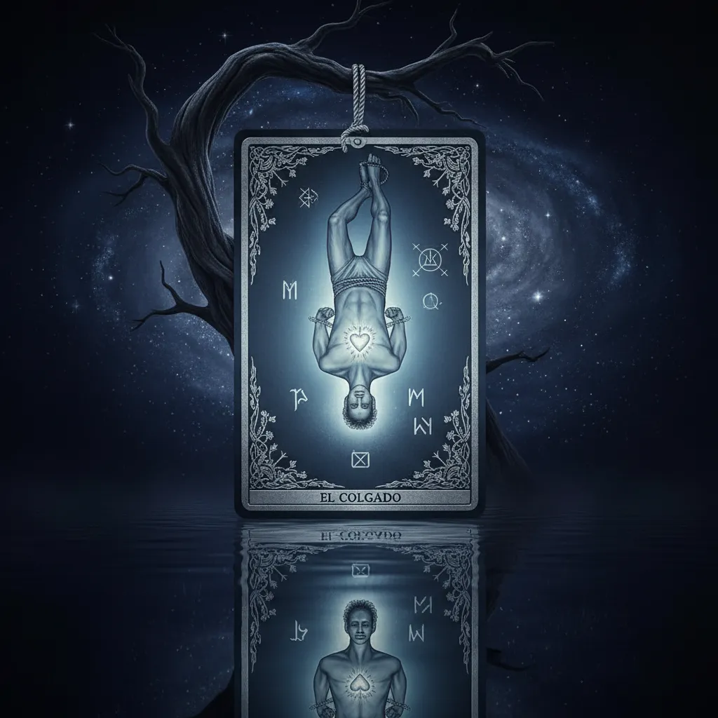 Significado de la carta El Colgado: ¿Qué nos dice realmente el Tarot?