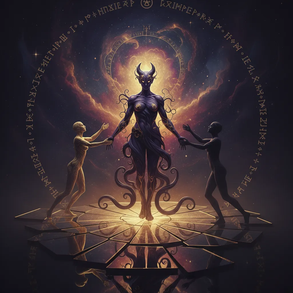 El Diablo en el Tarot: Significado real y cómo integrar tu sombra