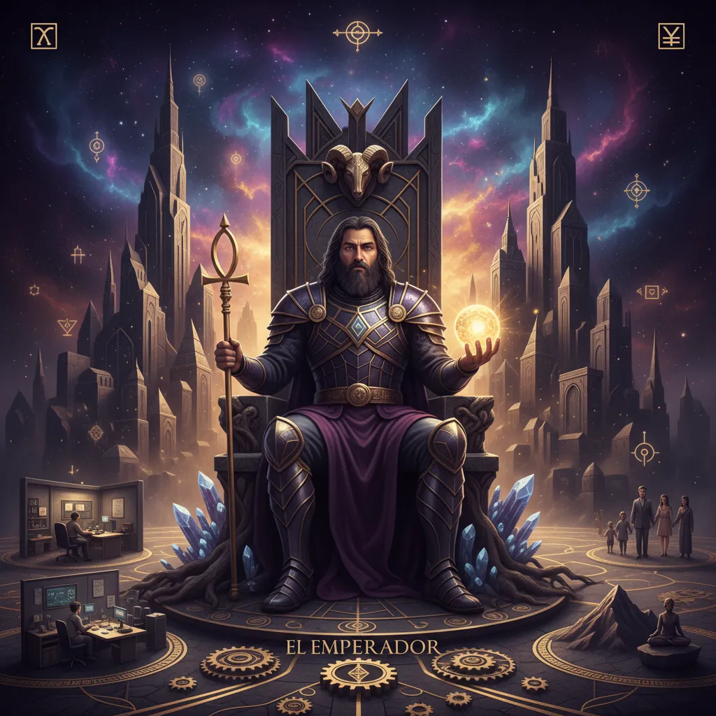 El Emperador en el Tarot: Significado, interpretación y consejos