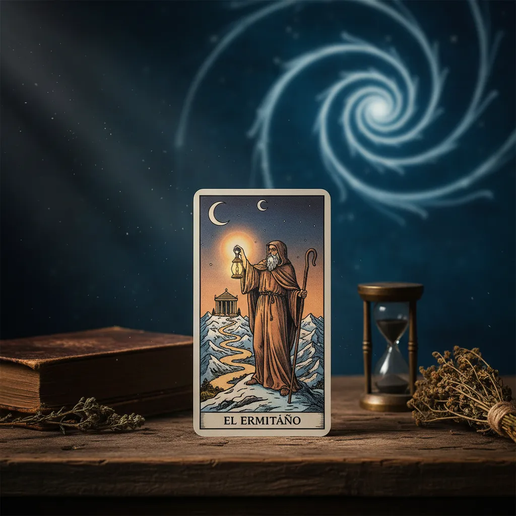 Significado de la carta El Ermitaño en el Tarot: Guía completa