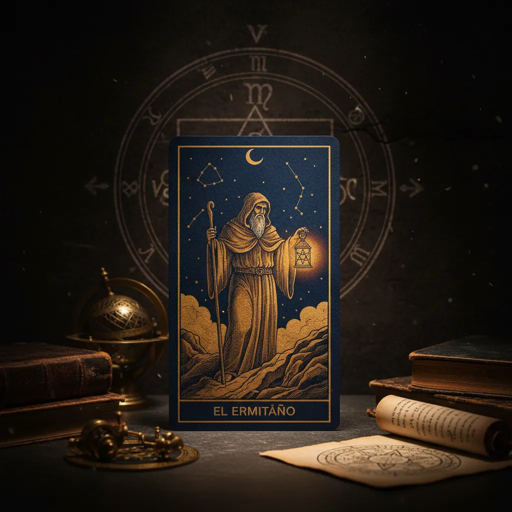 El Ermitaño en el Tarot: Significado, conexión con Virgo y reflexión