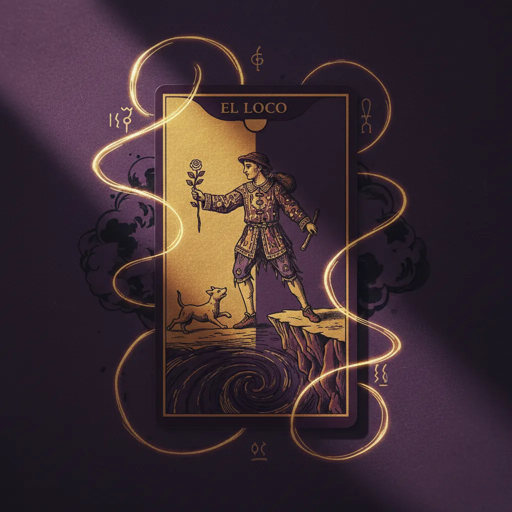 Significado de la carta El Loco: Espontaneidad, fe y nuevos comienzos