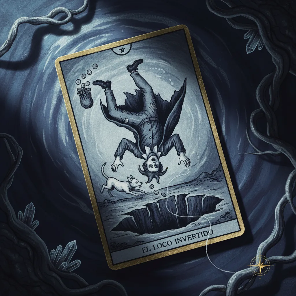 El Loco invertido: Significado, interpretación y consejos de Tarot