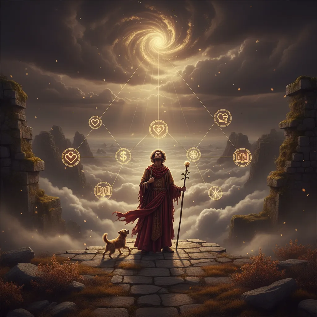 El Loco en el Tarot: Significado, interpretación y consejos