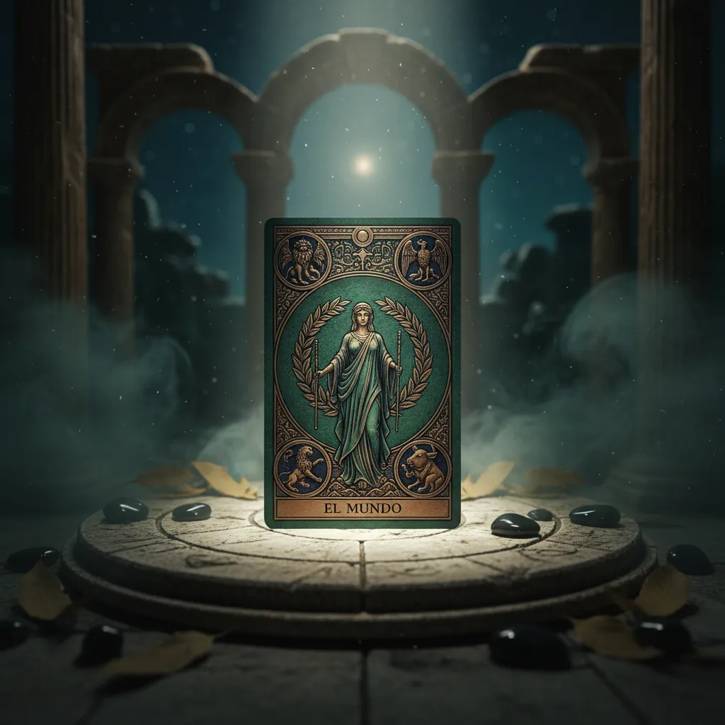 Significado de la carta El Mundo en el Tarot: Éxito y Plenitud