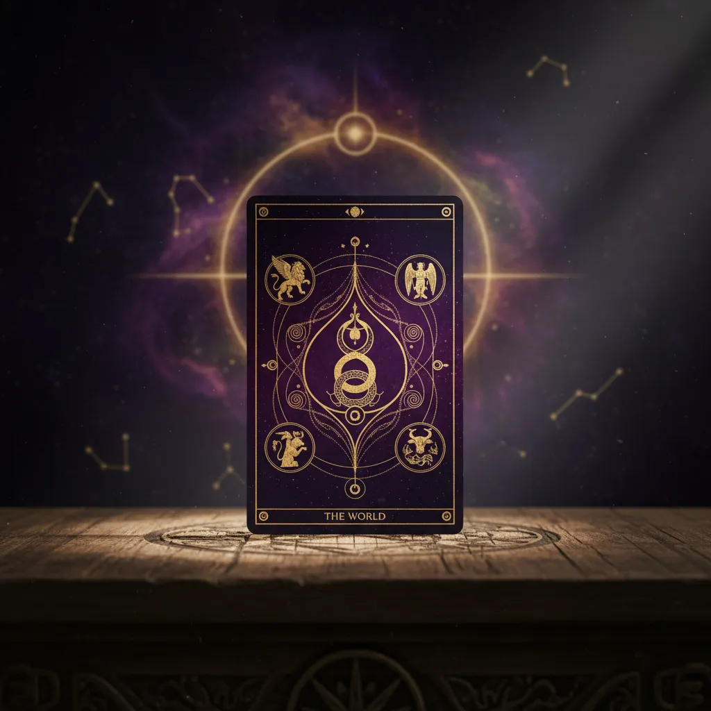 Significado de la carta El Mundo en el Tarot: Simbolismo y Origen