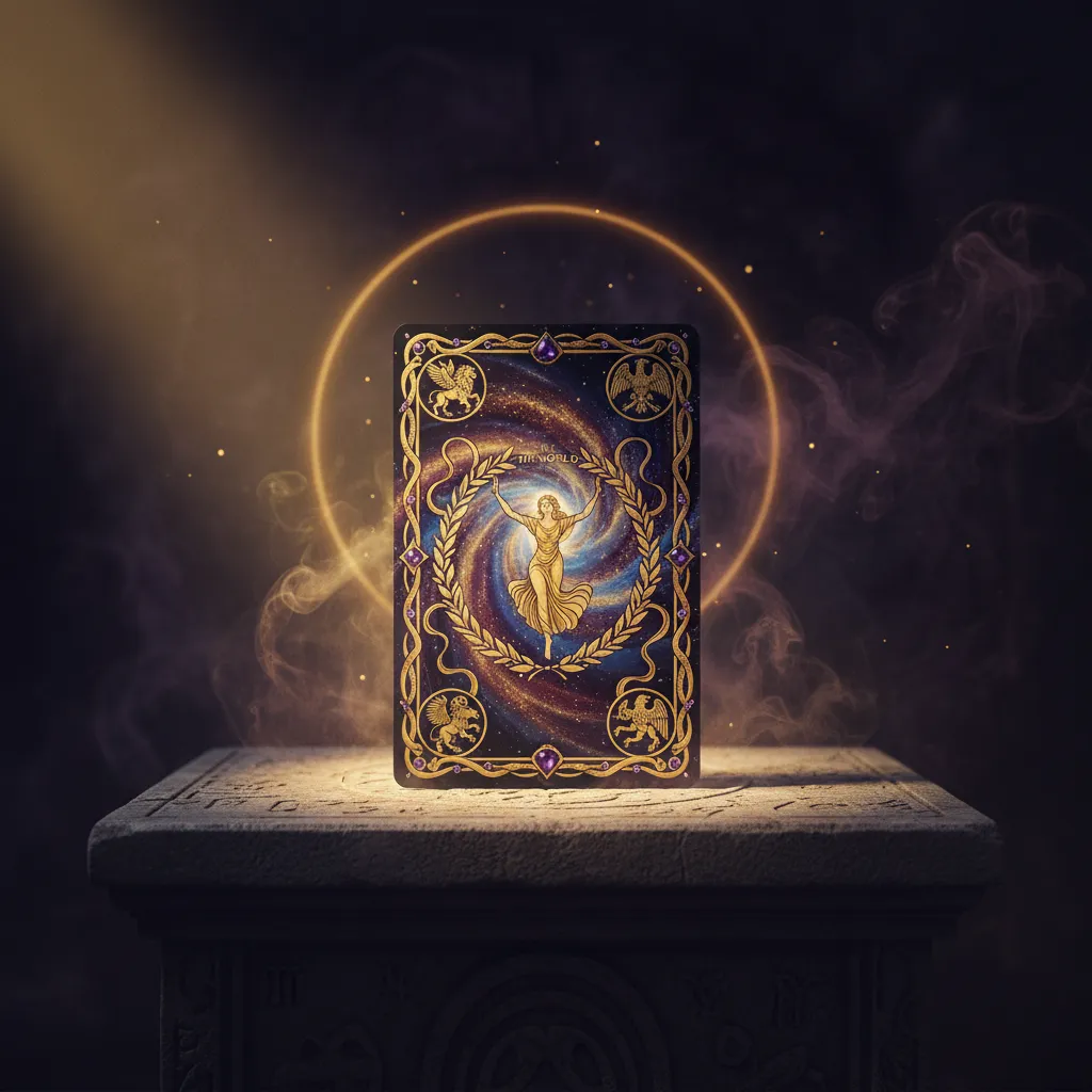 El Mundo en el Tarot: Significado, Interpretación y Realización