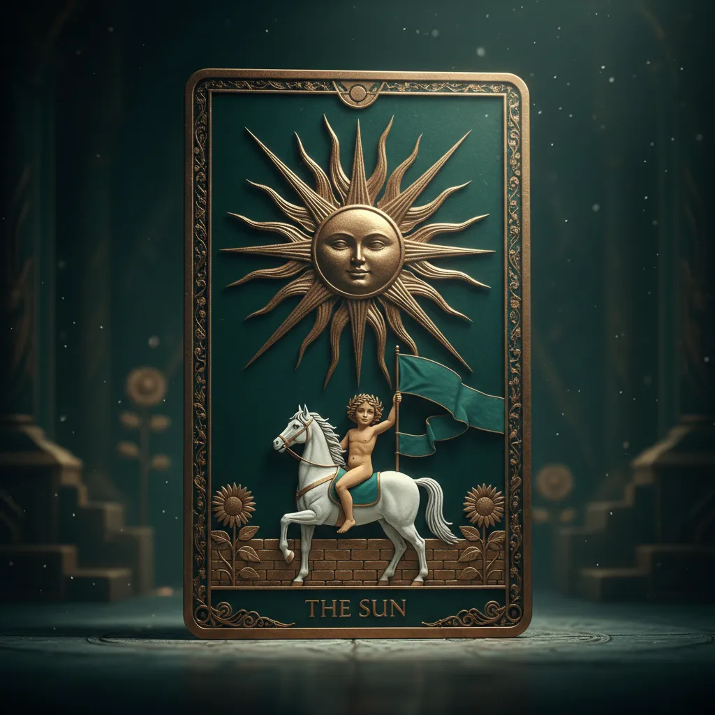 El significado de la carta del Sol en el Tarot: Éxito y Abundancia