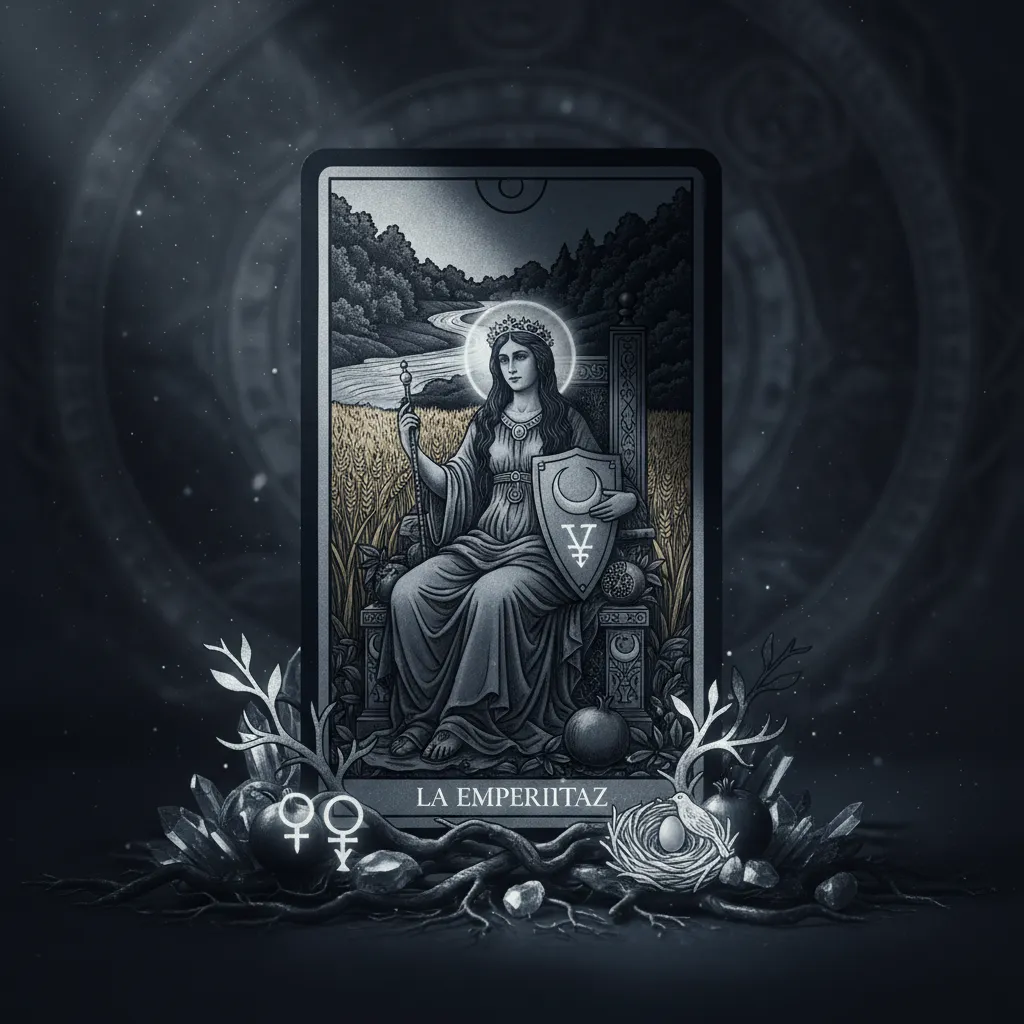 Significado de la carta de la Emperatriz: Fertilidad y Crianza en el Tarot