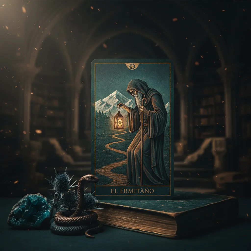 El Ermitaño en el Tarot: Significado, Simbolismo e Interpretación