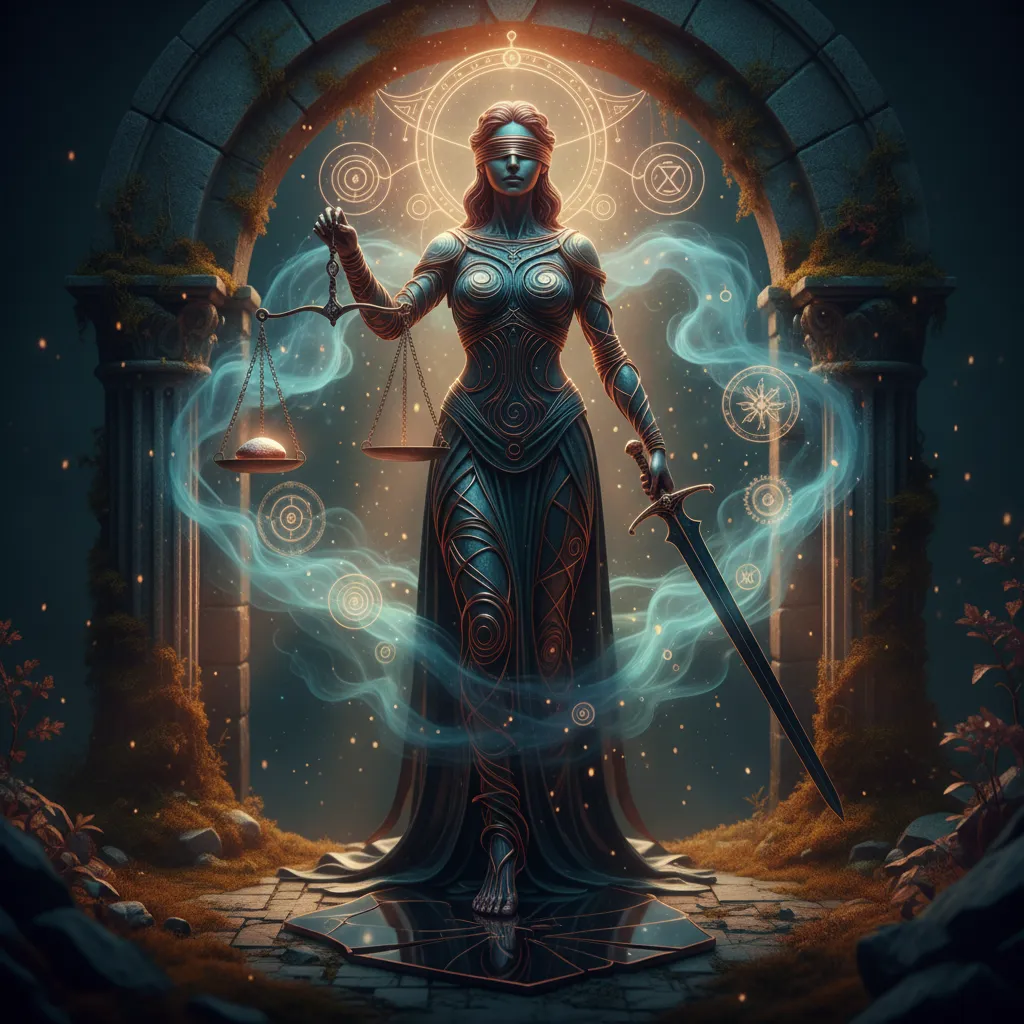 Significado de la carta de la Justicia en el Tarot: Verdad y Responsabilidad