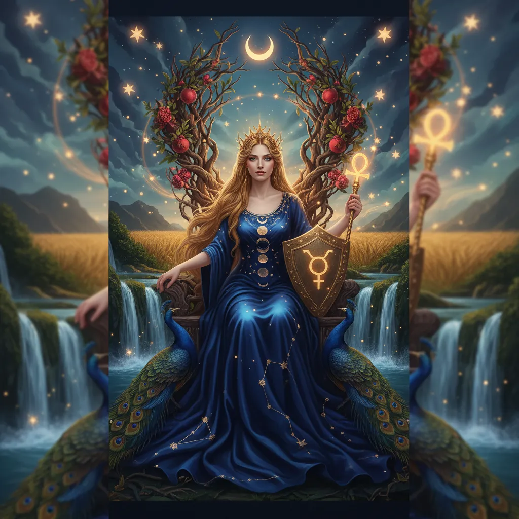 Significado de la carta La Emperatriz: Interpretación y Simbolismo
