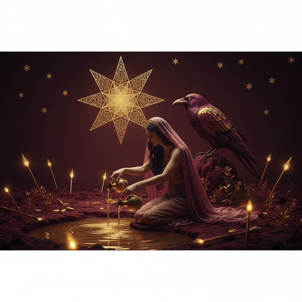 Significado de la carta La Estrella en el Tarot: Análisis de sus símbolos
