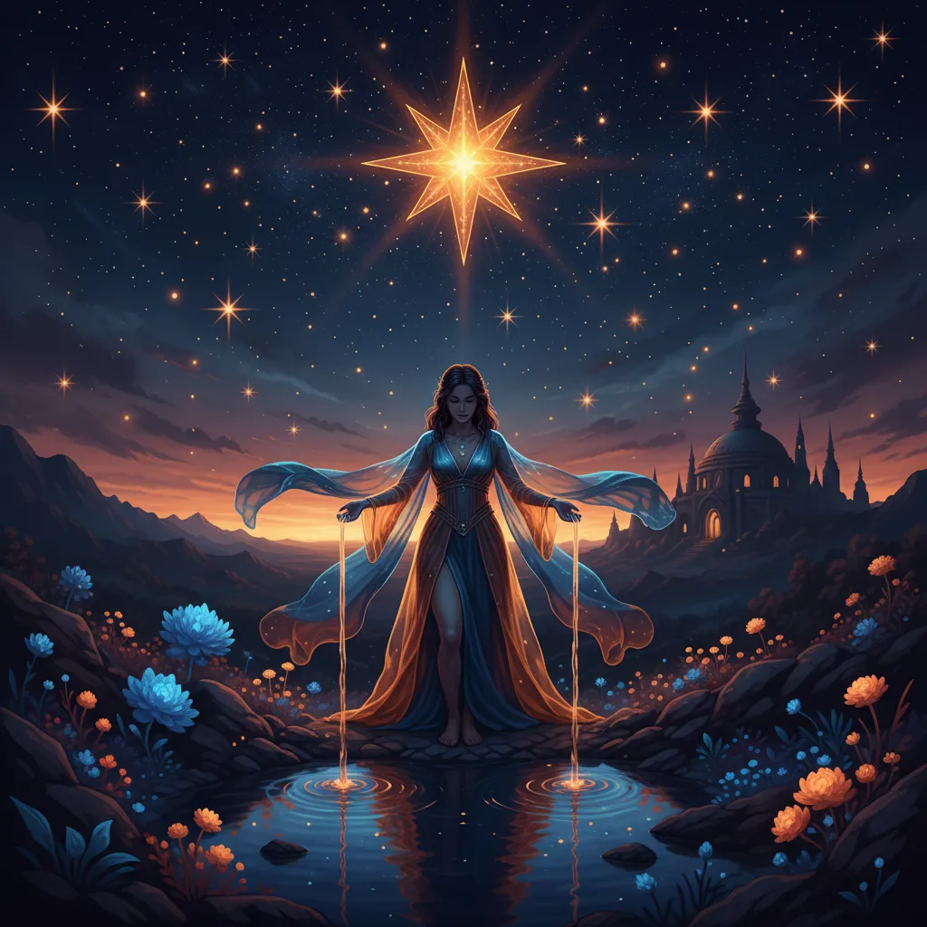 Significado de la carta La Estrella en el Tarot: Guía completa