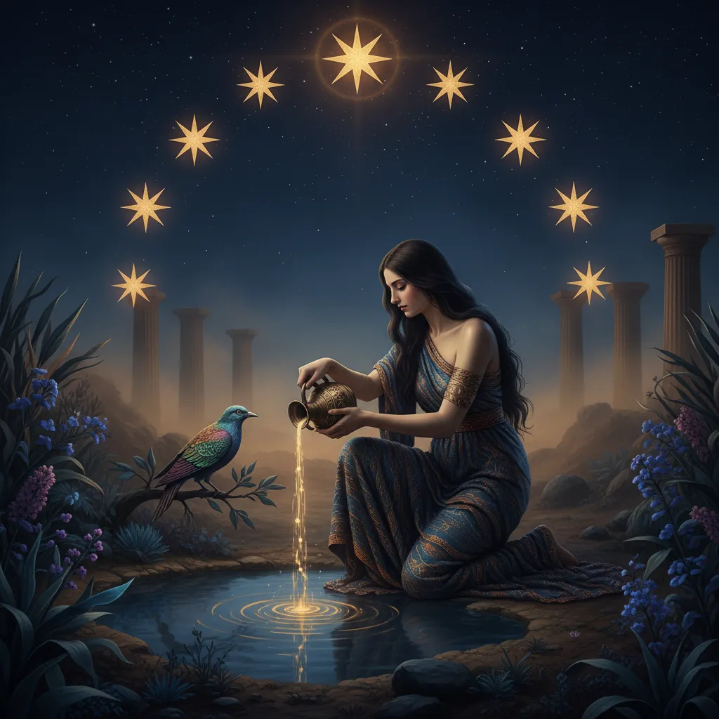Significado de la carta La Estrella en el tarot: Amor, dinero y salud