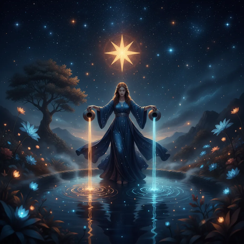 Significado de la carta La Estrella en el Tarot: Simbología y Esperanza