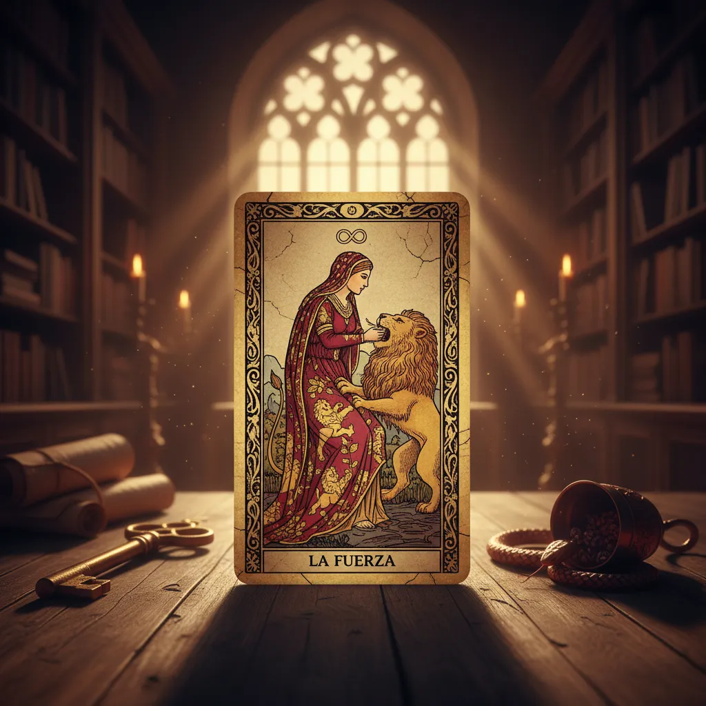 La Fuerza en el Tarot: Significado, Simbolismo e Interpretación