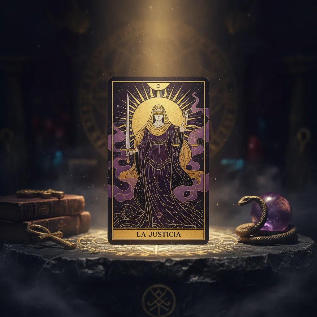 Significado de la carta La Justicia en el Tarot: Equilibrio y Verdad