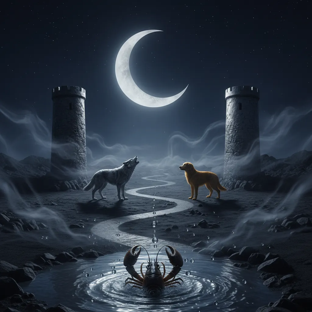 Significado de la carta de la Luna en el Tarot: Análisis de sus símbolos