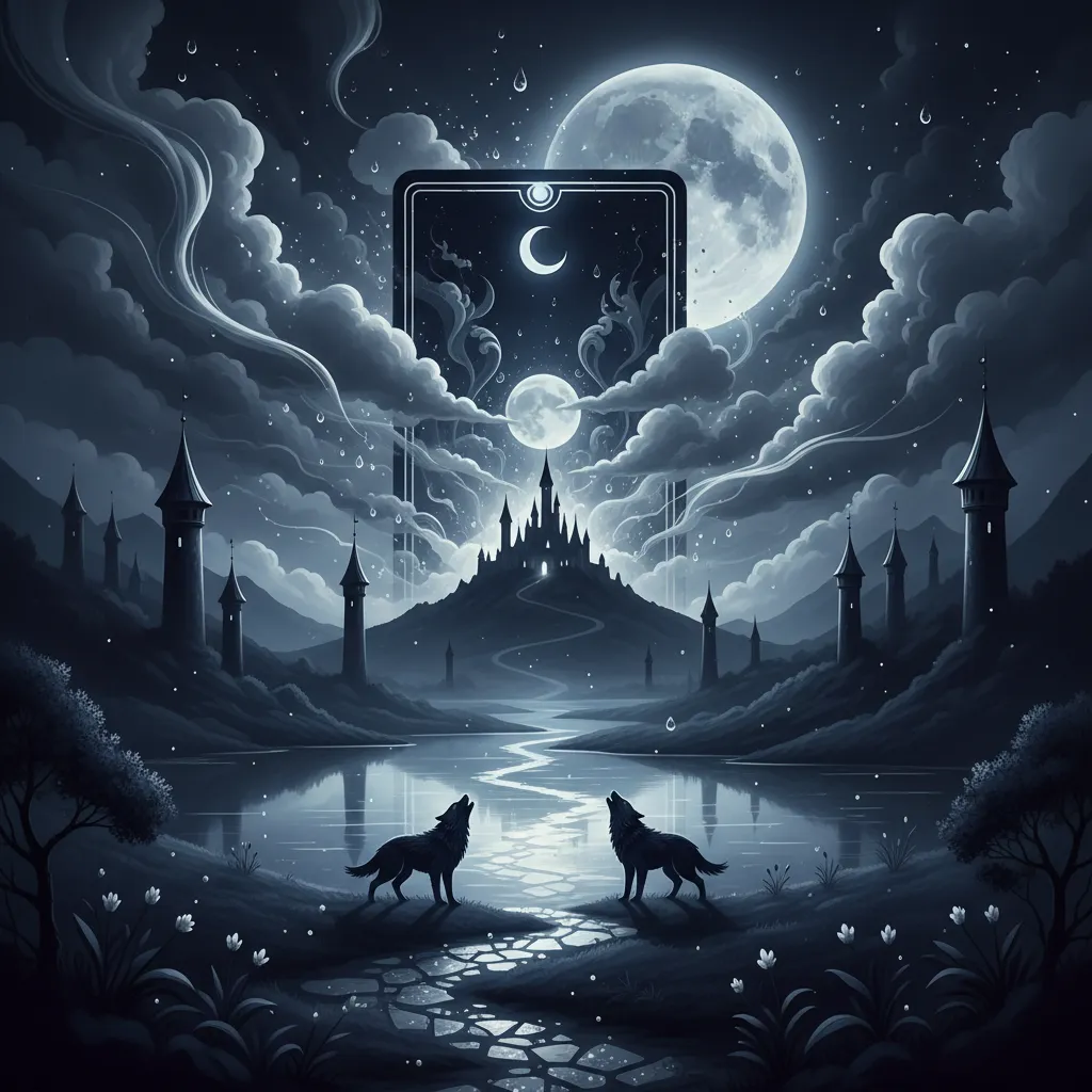 Significado de la carta La Luna en el Tarot: Guía completa