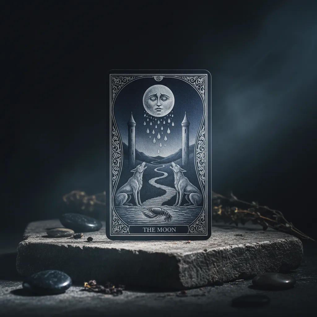 Significado de la carta La Luna en el Tarot: Intuición y Misterio