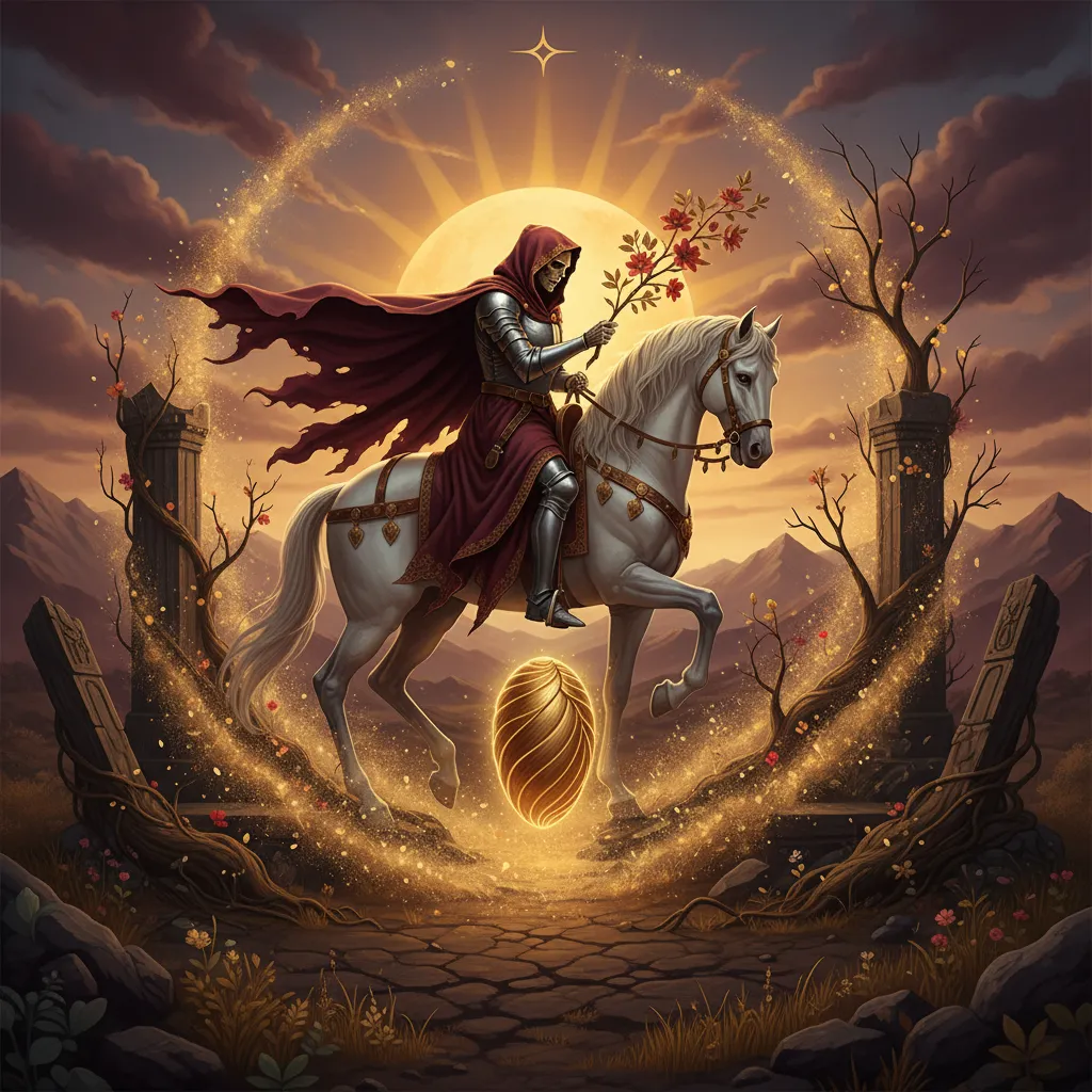 Significado de la carta de la Muerte en el Tarot: Transformación y Cambio