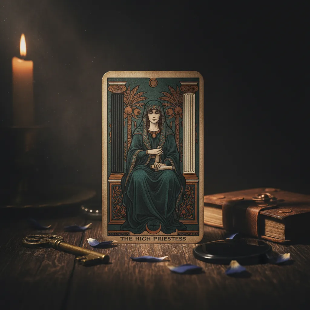 La Sacerdotisa en el Tarot: Significado, Misterios y Interpretación