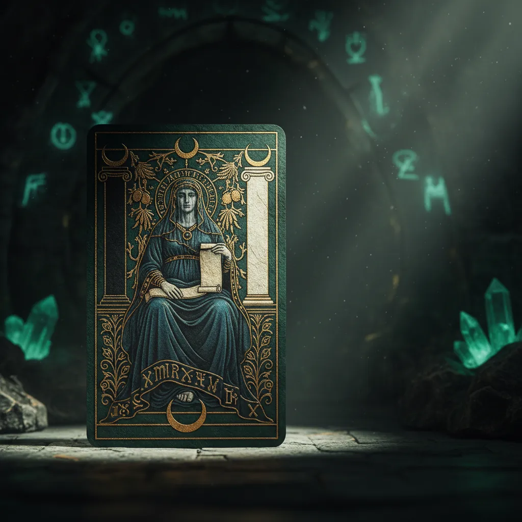 La Sacerdotisa: Significado y Simbolismo en el Tarot