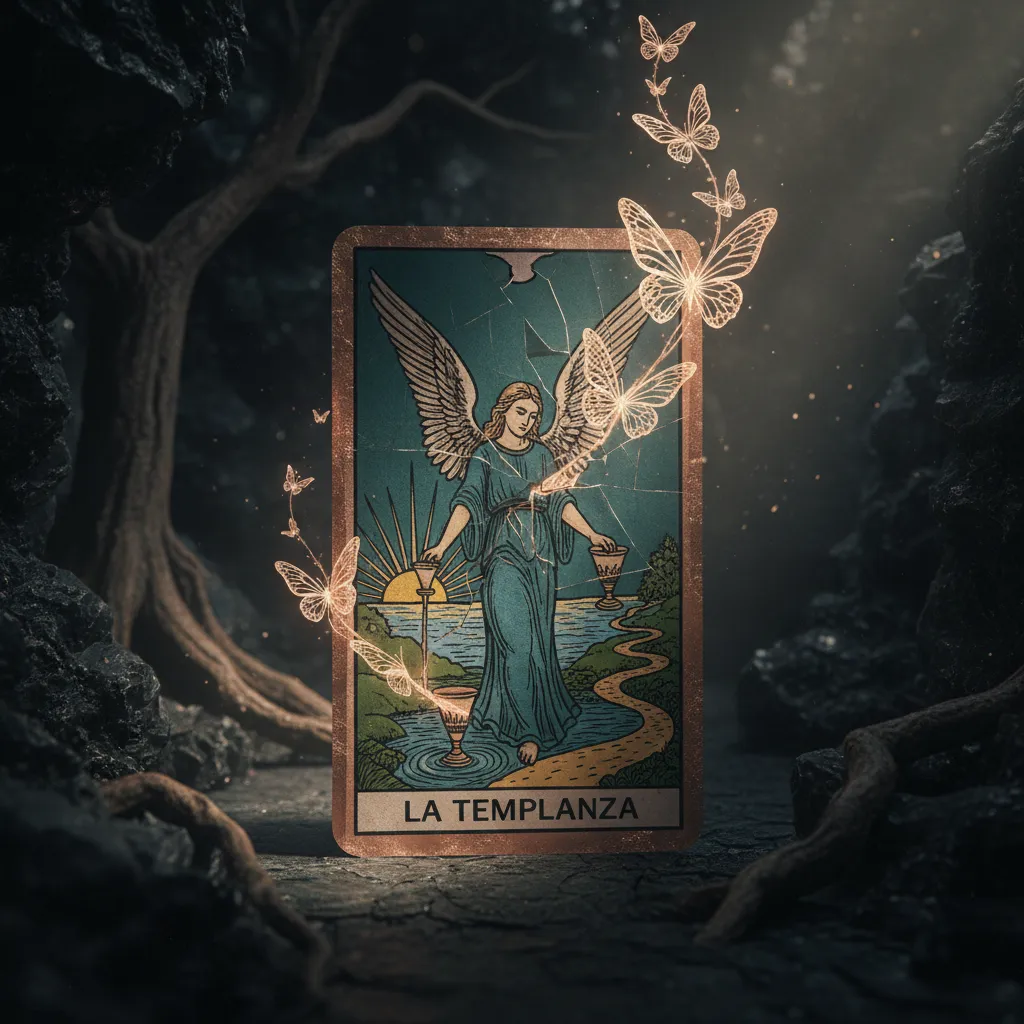 Significado de la carta La Templanza: equilibrio emocional y sanación