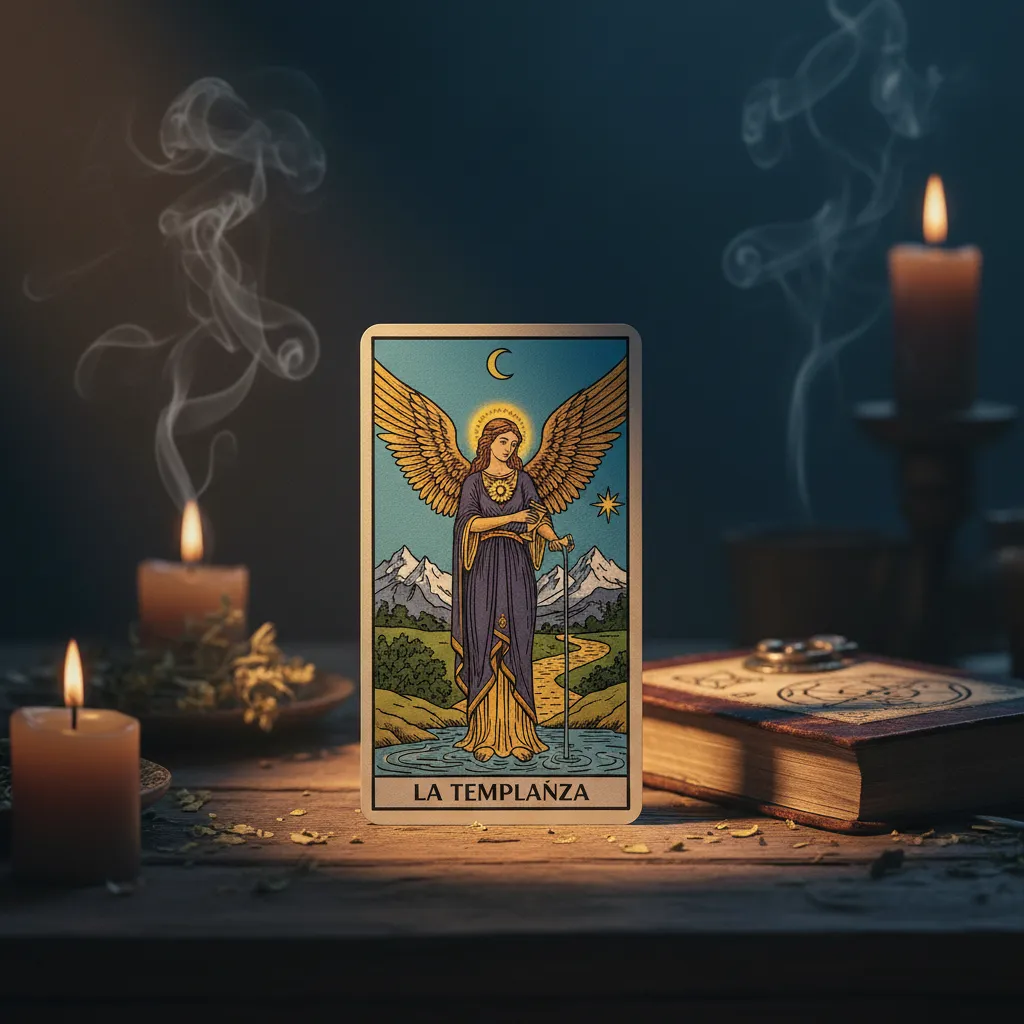 Significado de la carta La Templanza: Equilibrio y Moderación en el Tarot
