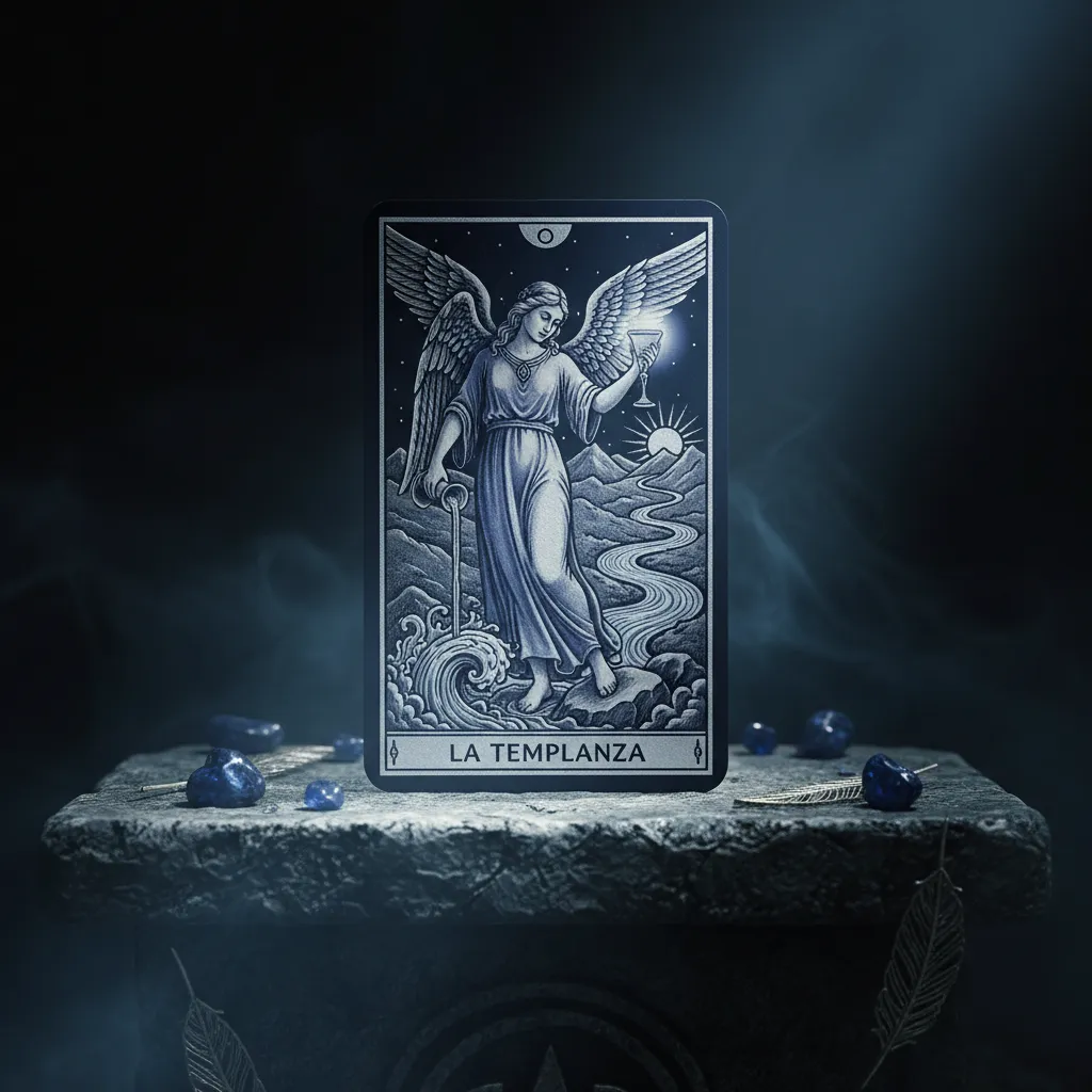 Significado de la carta La Templanza en el Tarot: Equilibrio y Emociones