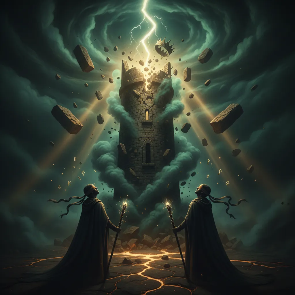 Significado de la carta de la Torre en el Tarot: ¿Qué representa el cambio repentino?