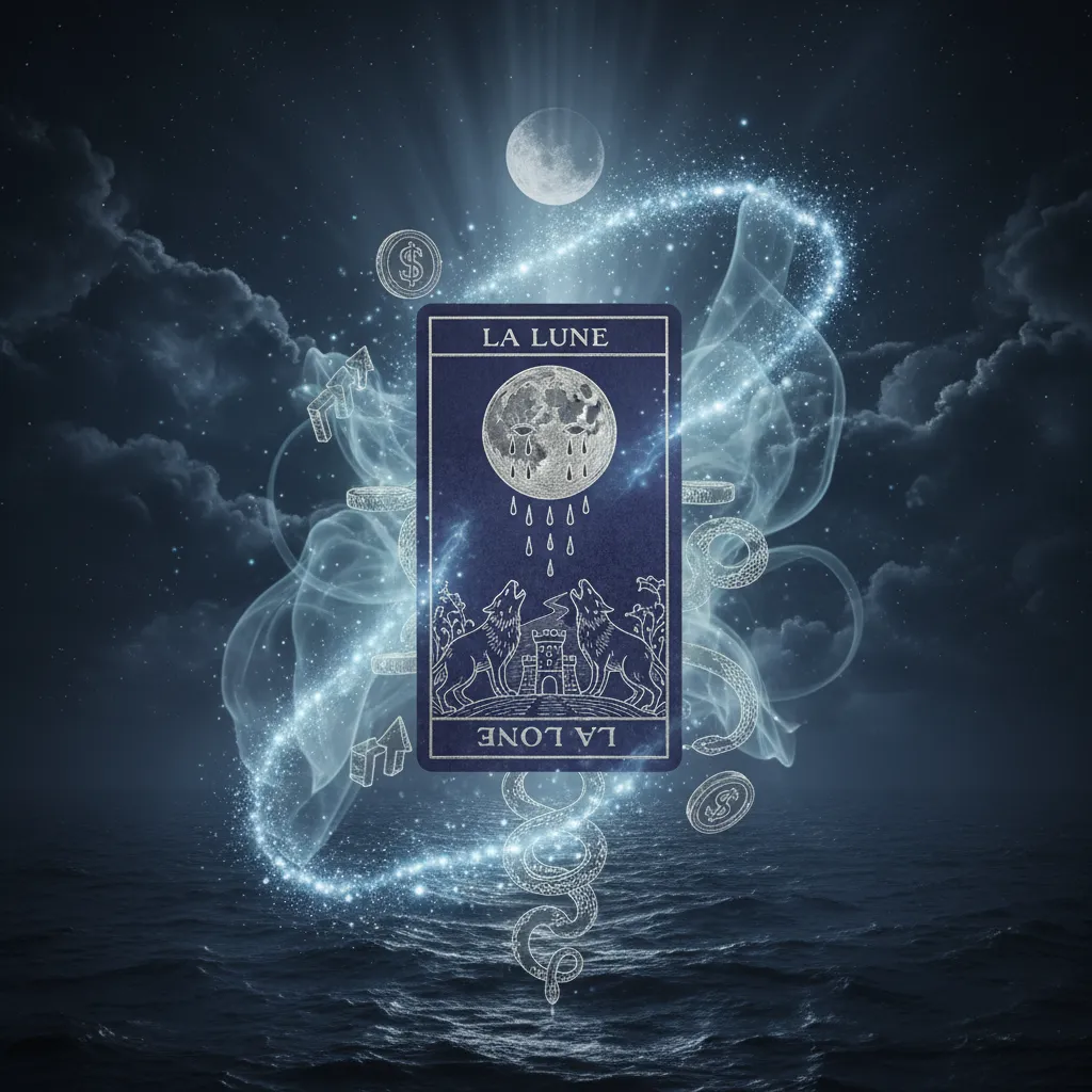 Significado de la carta de la Luna invertida: Guía de interpretación