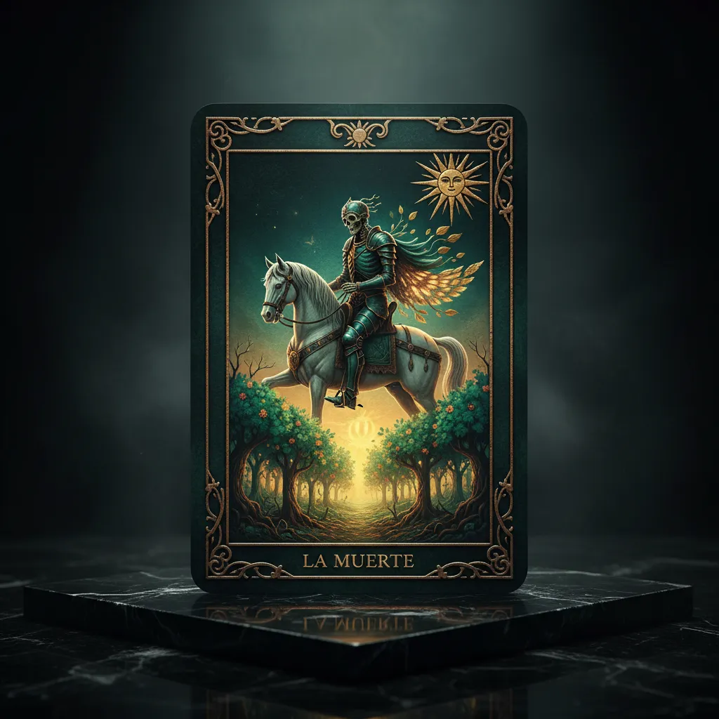 Significado de la carta de la Muerte en el Tarot: Transformación y Renacimiento