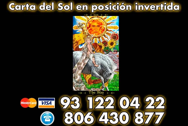 carta del Sol en posición invertida