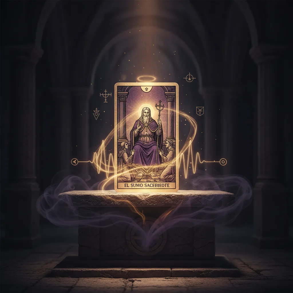 Significado de la carta El Sumo Sacerdote en el Tarot: Guía y Conexión