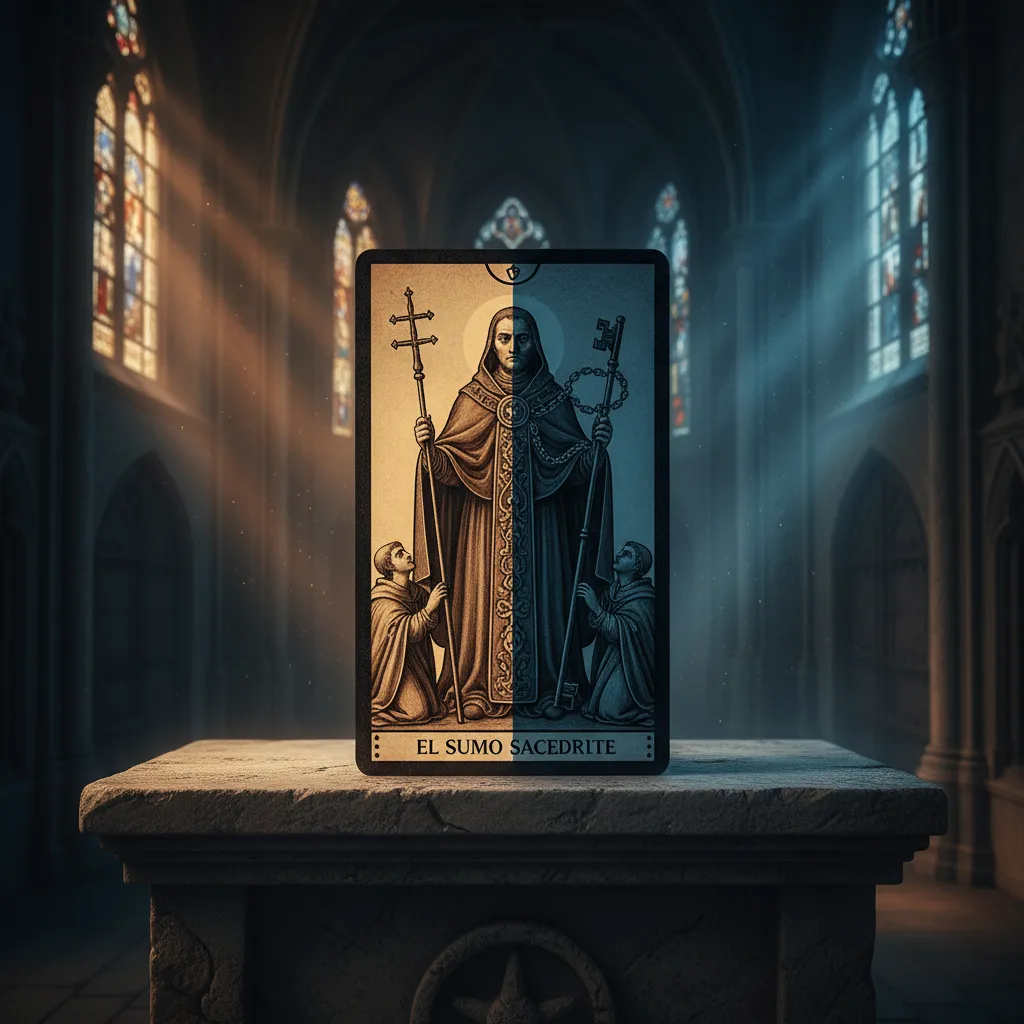 El Sumo Sacerdote en el Tarot: Significado, Simbolismo y Mensaje