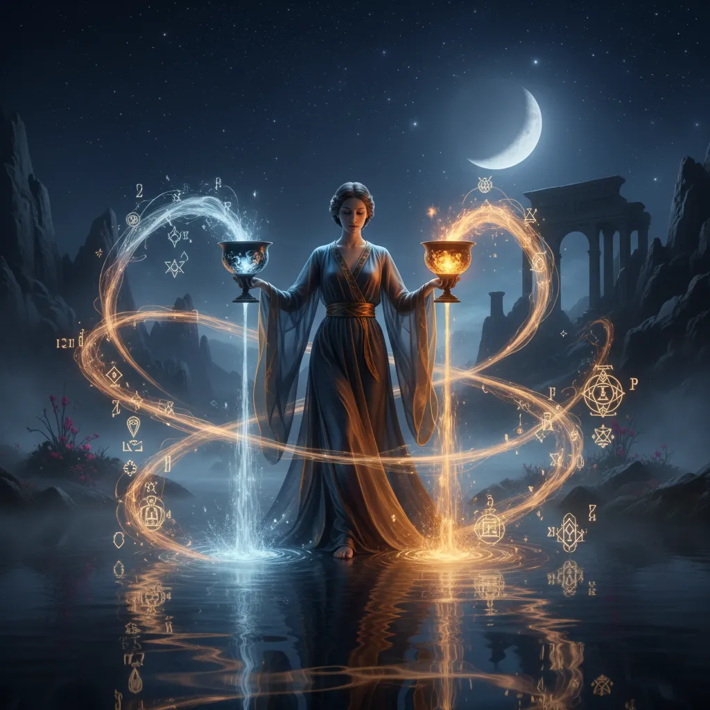 Significado de la carta de la Templanza en el Tarot: Equilibrio y Flujo
