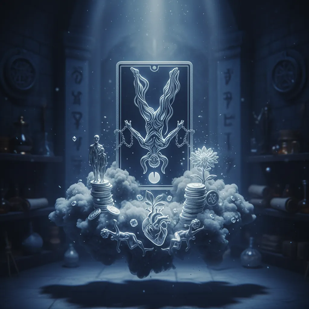 Significado del Diablo invertido en el tarot: Amor, dinero y salud