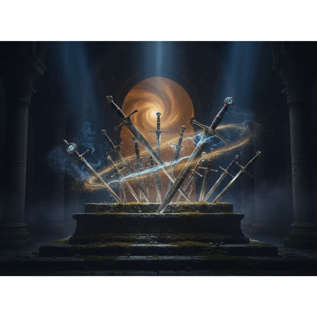 Significado de las Espadas en el Tarot: Simbolismo y Mente