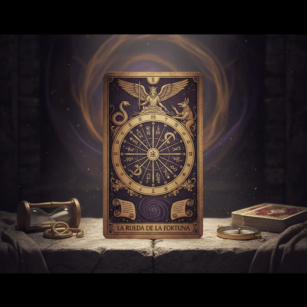 La Rueda de la Fortuna: Significado y simbolismo en el Tarot