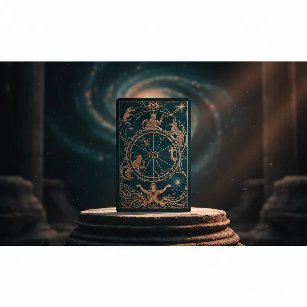 Significado de la Rueda de la Fortuna en el Tarot: Destino y Libre Albedrío