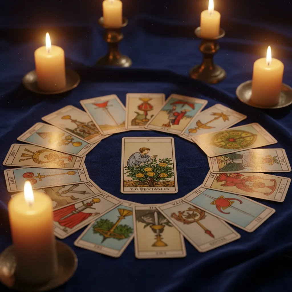 Significado del Siete de Oros: Paciencia y Recompensa en el Tarot