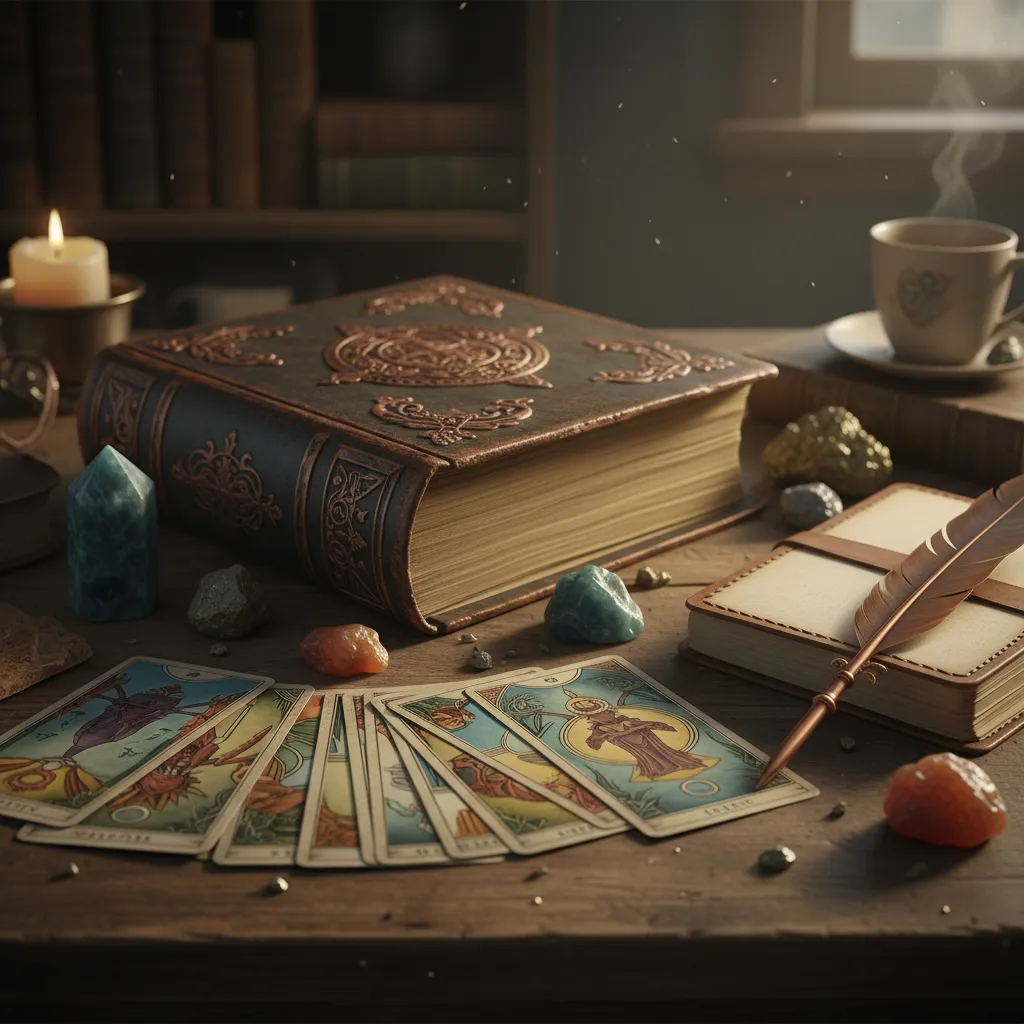 El Tarot y los significados del cristal: una alianza poderosa
