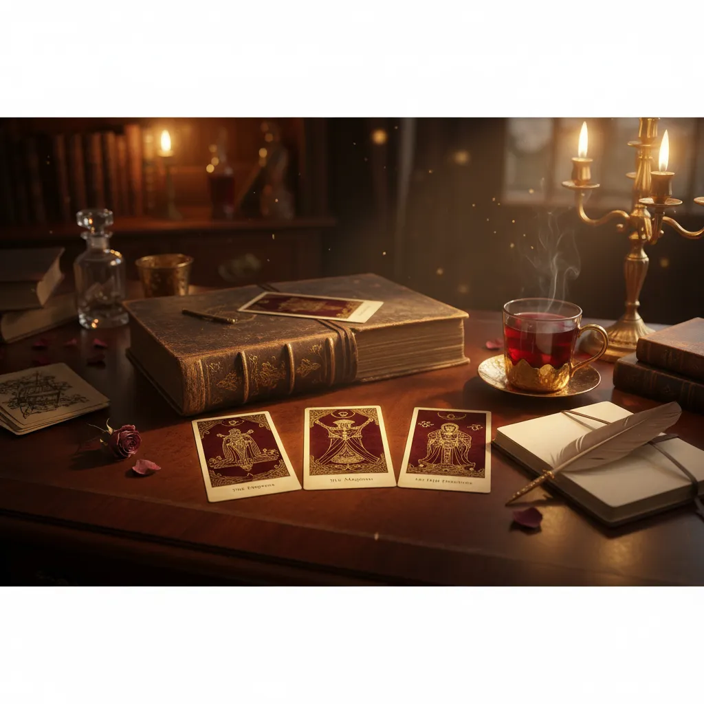 Tirada de 3 cartas del Tarot: Guía rápida para lecturas instantáneas